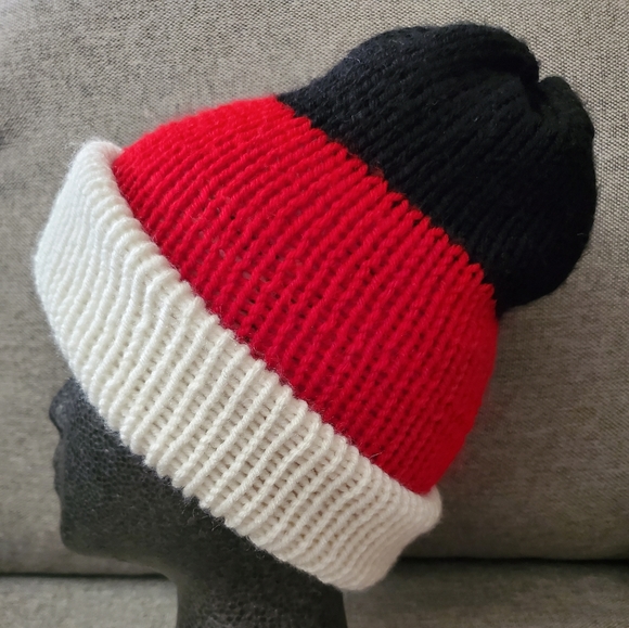 Hand Crafted Accessories - Reversible Handmade Unisex Beanie